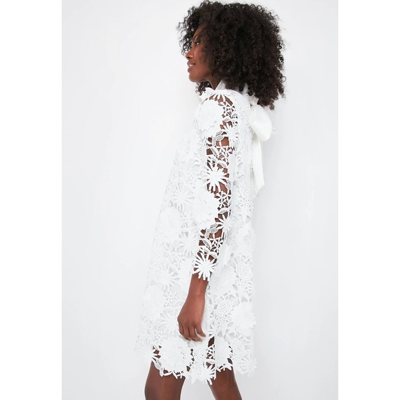 TUCKERNUCK Blanc Guipure Lace Daphne Dress NWT Size Small - Picture 3 of 10